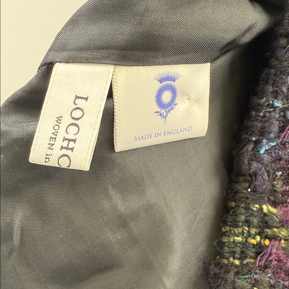 Brora Wool Blend Mini Skirt W/ Lochcarron of Scotland Fabric - Picture 5 of 5